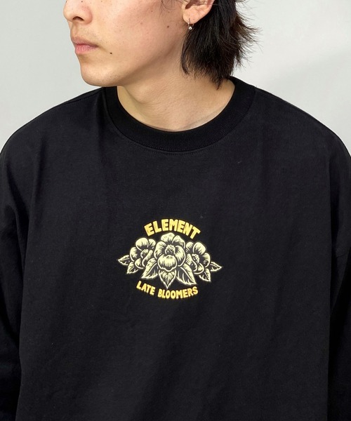 ELEMENT(エレメント)の「ELEMENT/エレメント×TINBER! コラボモデル ビッグシルエット バックプリントロンT BC022-056(Tシャツ/カットソー・メンズ・グリーン/ブラック/ホワイト・XL/M/L)」の22枚目の写真