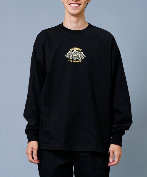 ELEMENT(エレメント)の「ELEMENT/エレメント×TINBER! コラボモデル ビッグシルエット バックプリントロンT BC022-056(Tシャツ/カットソー・メンズ・グリーン/ブラック/ホワイト・XL/M/L)」の13枚目の写真