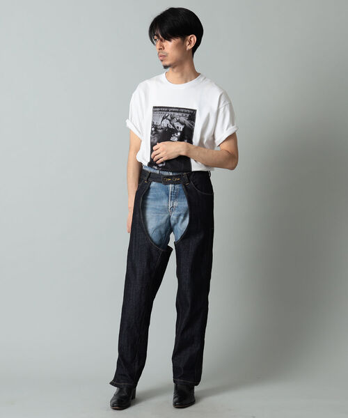 International Gallery BEAMS（インターナショナルギャラリービームス）の「IG / デニム チャップス（デニムパンツ・メンズ・インディゴブルー・M/L/S）」の13枚目の写真