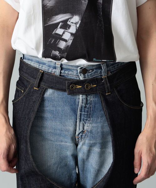 International Gallery BEAMS（インターナショナルギャラリービームス）の「IG / デニム チャップス（デニムパンツ・メンズ・インディゴブルー・M/L/S）」の14枚目の写真