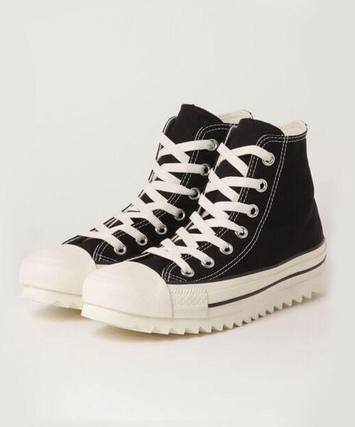 CONVERSE ALL STAR（コンバースオールスター）の「【CONVERSE/コンバース】オールスターBTシャークソールHI　スニーカー（スニーカー・レディース・ブラック/ピンク・24.5/23.5）」の2枚目の写真