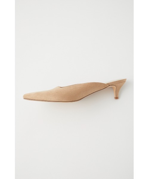 MOUSSY（マウジー）の「LOW HEEL MULE パンプス（パンプス・レディース・ベージュ系その他/ベージュ/ブラック・SMALL/LARGE/MEDIUM）」の12枚目の写真