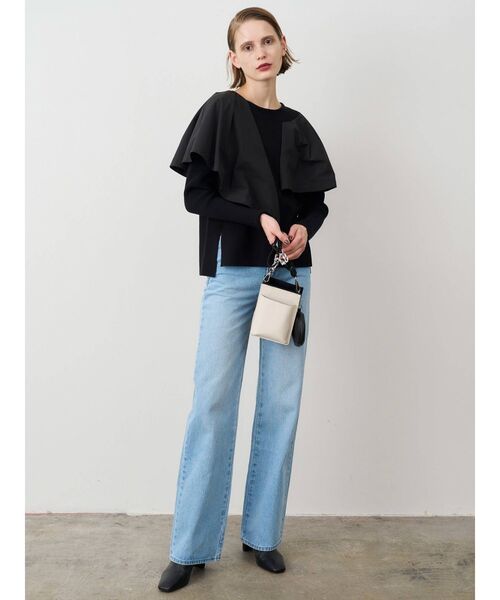 ELENDEEK（エレンディーク）の「フレアスリーブコンビネーションニット  