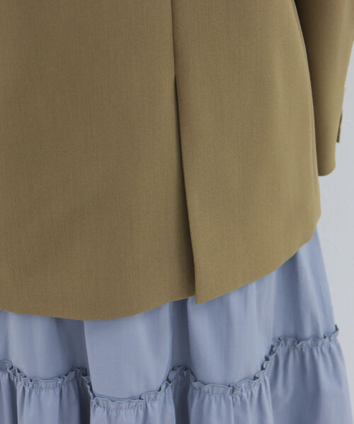 fredy emue（フレディエミュ）の「ダブルブレスト テーラードジャケット（テーラードジャケット・レディース・キャメル/ネイビー・38/36）」の16枚目の写真