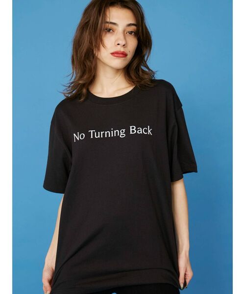 EVRIS（エヴリス）の「シンプルロゴTシャツ（Tシャツ/カットソー・レディース・ホワイト/グリーン/ブラック・FREE）」の21枚目の写真