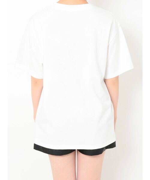 EVRIS（エヴリス）の「シンプルロゴTシャツ（Tシャツ/カットソー・レディース・ホワイト/グリーン/ブラック・FREE）」の20枚目の写真