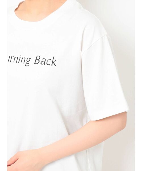 EVRIS（エヴリス）の「シンプルロゴTシャツ（Tシャツ/カットソー・レディース・ホワイト/グリーン/ブラック・FREE）」の18枚目の写真