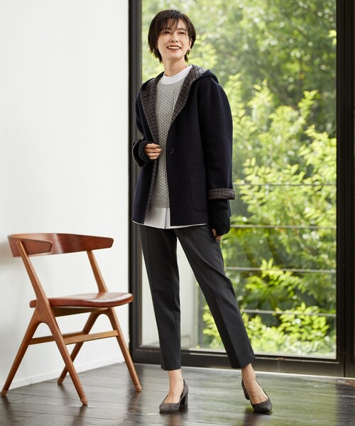 J.PRESS Ladies（J.プレス レディス）の「【洗える】アラン ニット 