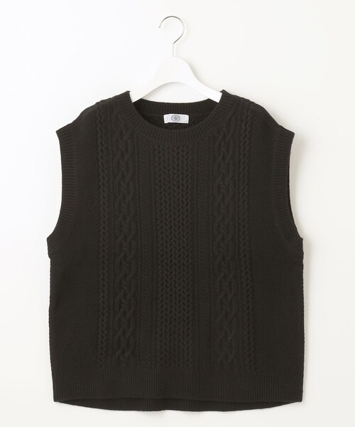 J.PRESS Ladies（J.プレス レディス）の「【洗える】アラン ニット 