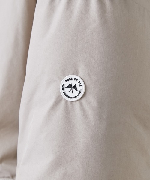 PUAL CE CIN（ピュアルセシン）の「【WEB限定】フレンチダックダウンチェスターコート（ダウンジャケット/コート・レディース・ブラック/ベージュ・FREE）」の10枚目の写真