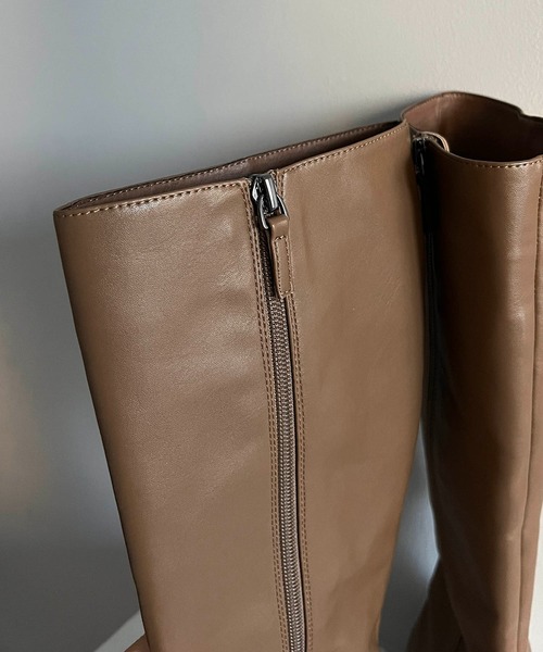 CAPRICIEUX LE'MAGE（カプリシューレマージュ）の「センターシームロングブーツ（ブーツ・レディース・ブラック/ブラウン・38/37）」の10枚目の写真