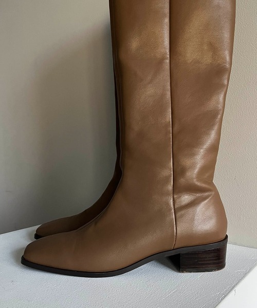 CAPRICIEUX LE'MAGE（カプリシューレマージュ）の「センターシームロングブーツ（ブーツ・レディース・ブラック/ブラウン・38/37）」の12枚目の写真