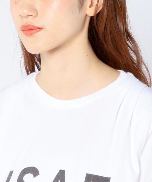 Another Edition(アナザーエディション)の「コンビタックプルオーバーⅡ/ AEBC COMBI TUCK PO Ⅱ◆(Tシャツ/カットソー・レディース・ホワイト/グレー・フリー)」の13枚目の写真