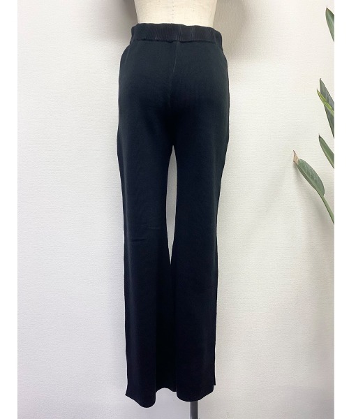 CECIL McBEE(セシルマクビー)の「ミラノリブサイドスリットニットフレアパンツ(その他パンツ・レディース・ブラック/グレイッシュベージュ/ピンク/グリーン/アイボリー・MEDIUM)」の18枚目の写真