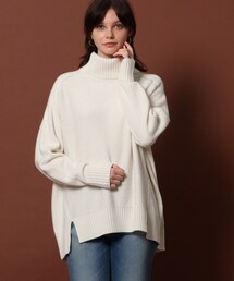DRESSTERIOR | 【CLASSY.12月号掲載】ローゲージオフタートルニット(ニット/セーター)
