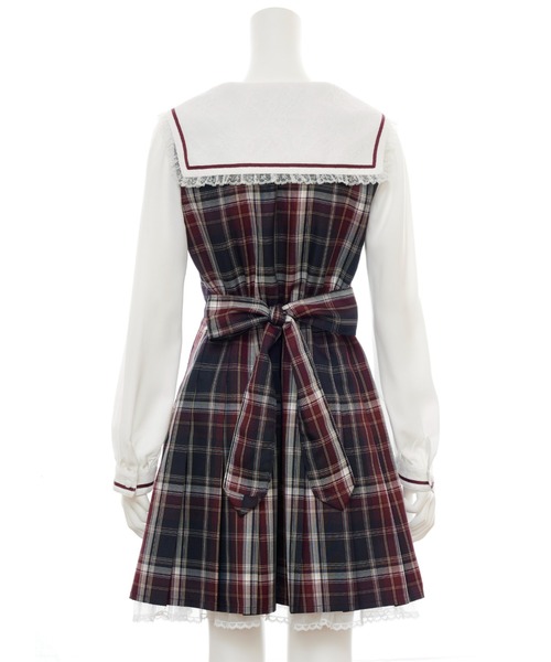 Secret Honey（シークレットハニー）の「セーラーカラードッキングワンピース（ワンピース・レディース・ネイビー/ブラック/ワインレッド・MEDIUM）」の14枚目の写真