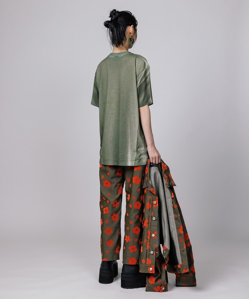 NON TOKYO(ノントーキョー)の「FLOKING FLOWER DENIM PANTS /(デニムパンツ・レディース・インディゴブルー/ブラック/カーキ・2/1)」の15枚目の写真