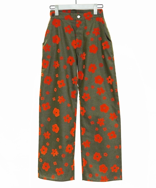 NON TOKYO(ノントーキョー)の「FLOKING FLOWER DENIM PANTS /(デニムパンツ・レディース・インディゴブルー/ブラック/カーキ・2/1)」の22枚目の写真