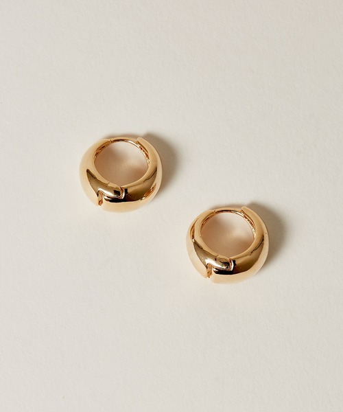 novice（ノーヴィス）の「【novice】Mini Compact Oval Pierce（ピアス（両耳用）・レディース・シルバー/ゴールド・FREE）」の10枚目の写真