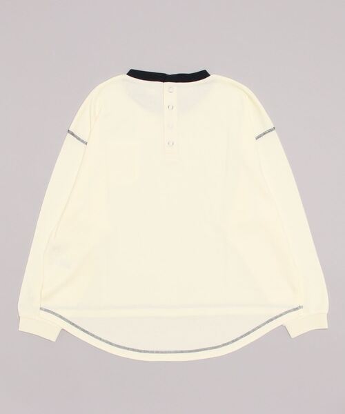 le coq sportif(ルコックスポルティフ)の「ルコック ワッフルロングスリーブシャツ 長袖 吸汗 UVカット ゆったりシルエット tシャツ スポーツウエア レディース トレーニングウエア(Tシャツ/カットソー・レディース・ホワイト/ブルー/グレー・S/M/XL/L)」の5枚目の写真