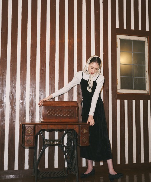 MIRO AMURETTE（ミロアミュレット）の「Mlogo turtle neck/ロゴ入りタートルネック（ニット/セーター・レディース・ホワイト/ブラック/レッド・FREE）」の12枚目の写真