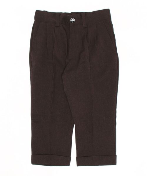 EAST END HIGHLANDERS（イーストエンドハイランダーズ）の「EAST END HIGHLANDERS / スーツロングパンツ（スーツパンツ・キッズ・グレー系その他/ダークブラウン/ダークグレー/ブルーグレー/ネイビー/グレー/エンジ/ライトグレー/ベージュ/ベージュ×ブラック・100/110/120/130/90）」の6枚目の写真