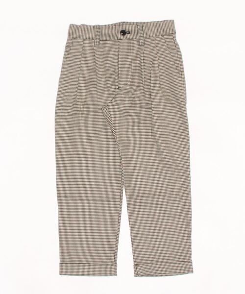 EAST END HIGHLANDERS（イーストエンドハイランダーズ）の「EAST END HIGHLANDERS / スーツロングパンツ（スーツパンツ・キッズ・グレー系その他/ダークブラウン/ダークグレー/ブルーグレー/ネイビー/グレー/エンジ/ライトグレー/ベージュ/ベージュ×ブラック・100/110/120/130/90）」の7枚目の写真