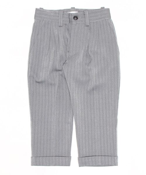 EAST END HIGHLANDERS（イーストエンドハイランダーズ）の「EAST END HIGHLANDERS / スーツロングパンツ（スーツパンツ・キッズ・グレー系その他/ダークブラウン/ダークグレー/ブルーグレー/ネイビー/グレー/エンジ/ライトグレー/ベージュ/ベージュ×ブラック・100/110/120/130/90）」の3枚目の写真