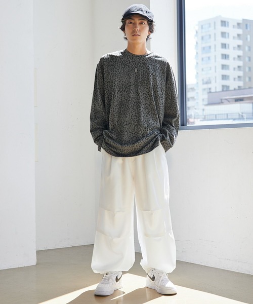 PBLIM（ページボーイリム）の「PAGEBOYLIM/アソートプリントロンT（Tシャツ/カットソー・レディース・グレー系その他/ブラウン系その他/ブラック系その他・FREE）」の11枚目の写真