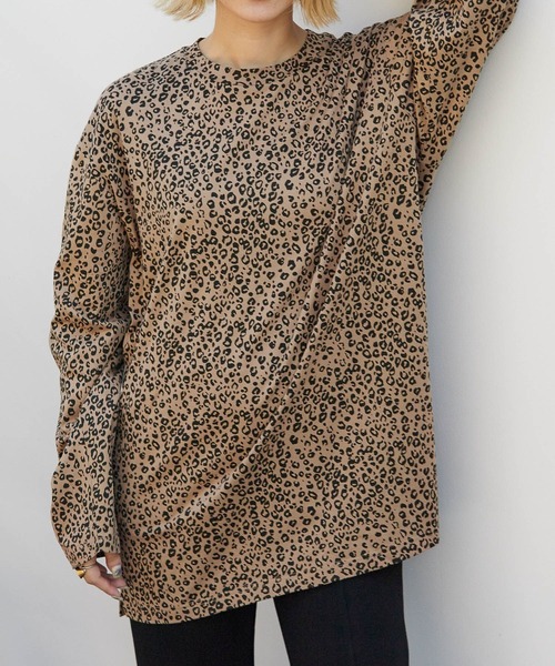 PBLIM（ページボーイリム）の「PAGEBOYLIM/アソートプリントロンT（Tシャツ/カットソー・レディース・グレー系その他/ブラウン系その他/ブラック系その他・FREE）」の13枚目の写真