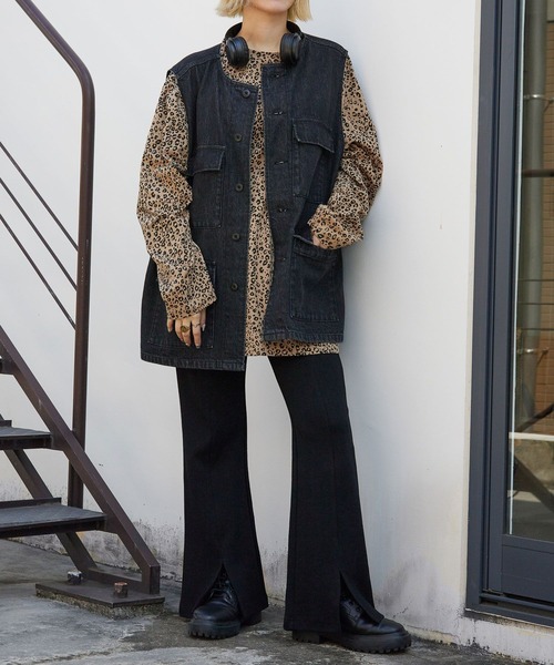 PBLIM（ページボーイリム）の「PAGEBOYLIM/アソートプリントロンT（Tシャツ/カットソー・レディース・グレー系その他/ブラウン系その他/ブラック系その他・FREE）」の16枚目の写真