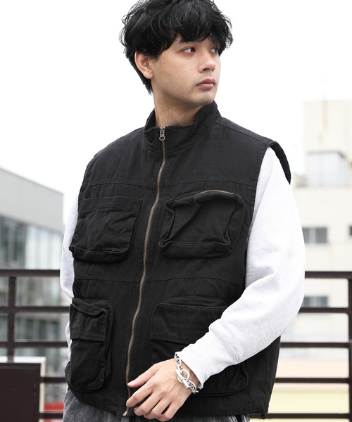 8(eight)（エイト）の「中綿ビッグタクティカルベスト（ベスト）」 - WEAR