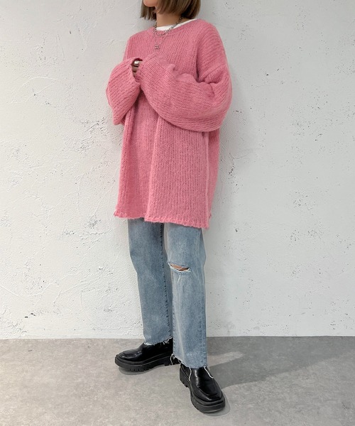 セール】モヘアライクニット【ZOZOTOWN限定アイテム】（ニット