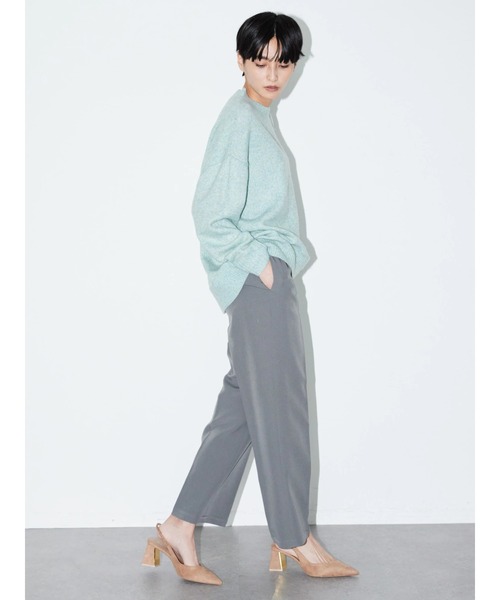 AMERICAN HOLIC（アメリカンホリック）の「カラーMIXモックネックニットプルオーバー（ニット/セーター・レディース・サックスブルー/ピンク/イエロー/ベージュ系その他・M/L）」の22枚目の写真