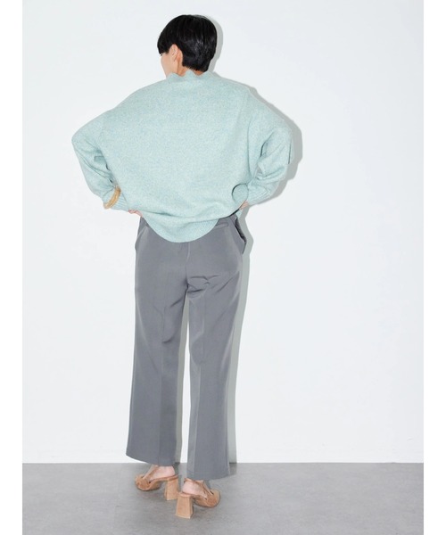 AMERICAN HOLIC（アメリカンホリック）の「カラーMIXモックネックニットプルオーバー（ニット/セーター・レディース・サックスブルー/ピンク/イエロー/ベージュ系その他・M/L）」の17枚目の写真