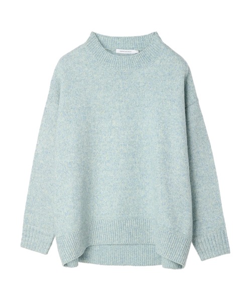 AMERICAN HOLIC（アメリカンホリック）の「カラーMIXモックネックニットプルオーバー（ニット/セーター・レディース・サックスブルー/ピンク/イエロー/ベージュ系その他・M/L）」の19枚目の写真