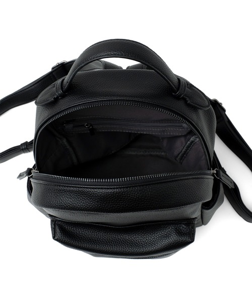 VitaFelice（ヴィータフェリーチェ）の「9ポケットミニリュック（バックパック/リュック・レディース・グレー/ブラック/カーキ/ライトグレー/ベージュ系・FREE）」の15枚目の写真