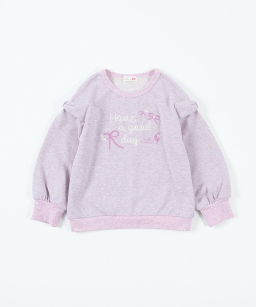 KP 裏毛トレーナー　パープル　 120cm KP 総柄トレーナー PURPLE | KidsPlanet(キッズプラネット)　 子供服・キッズウェア powered by BASE