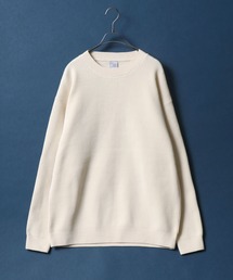High Function Oversized Eco Knit Pullover/オーバーサイズ ニットプルオーバー 吸水速乾 UVカット
