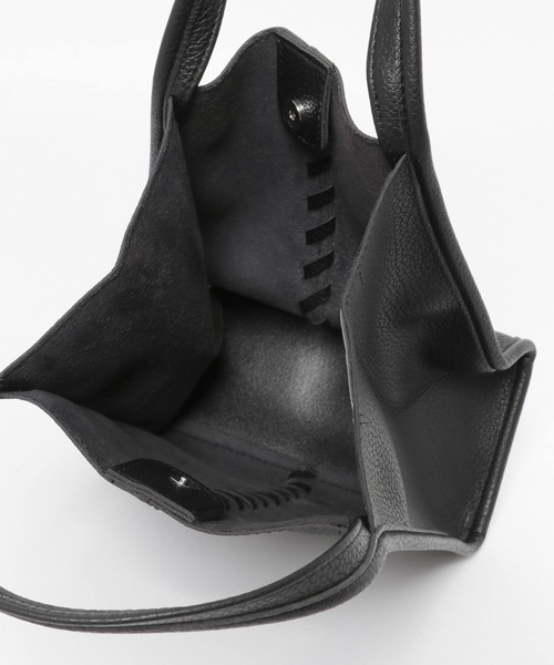 SENSE OF PLACE by URBAN RESEARCH（センスオブプレイスバイアーバンリサーチ）の「センター編みミニトートバッグ（ショルダーバッグ・レディース・ブラック/ベージュ/グリーン・ONE）」の13枚目の写真