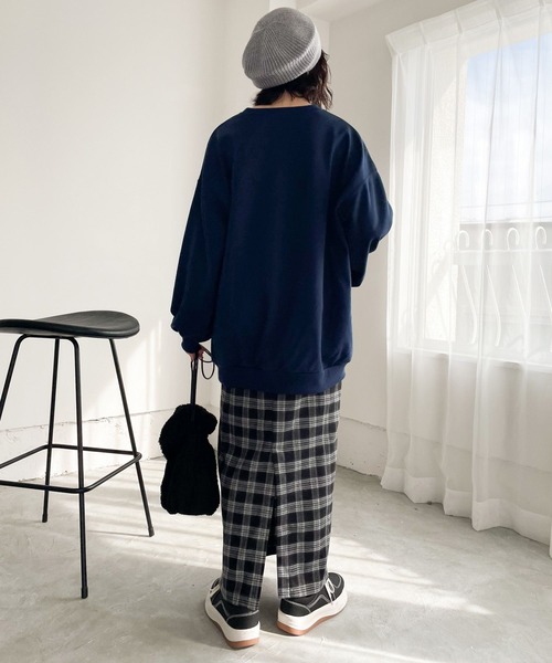 Heather（ヘザー）の「ニットベレー　184181（ハンチング/ベレー帽・レディース・グレー/ブラック・ONE SIZE）」の20枚目の写真