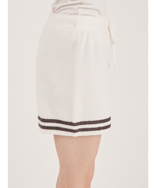 gelato pique（ジェラートピケ）の「スムーズィーロゴジャガードプルオーバー＆ショートパンツSET（ルームウェア/パジャマ・レディース・アイボリー/チャコールグレー/ピンク/ミント・FREE）」の16枚目の写真