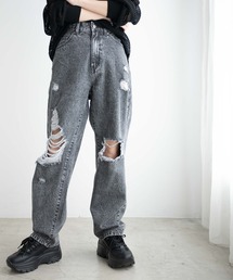 WEGO | WEGO/ヘビークラッシュローライズパンツ(デニムパンツ)