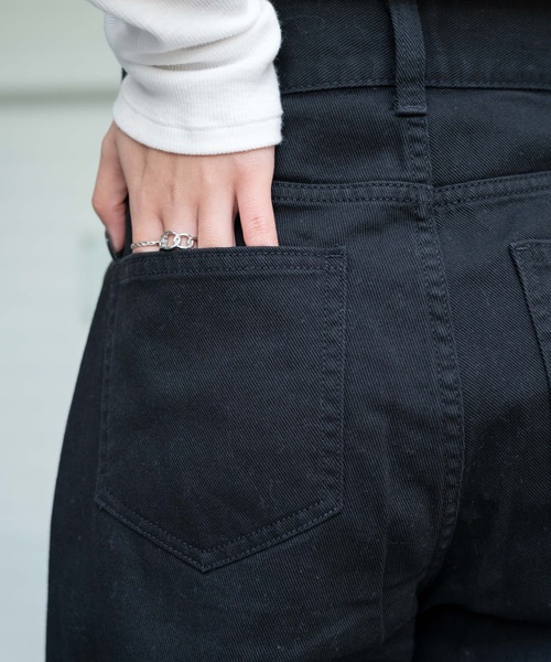 WEGO（ウィゴー）の「WEGO/ヘビークラッシュローライズパンツ（デニムパンツ・レディース・インディゴブルー/ホワイト/ライトインディゴブルー/ブラック/ブラック系その他/コバルトブルー・SMALL/MEDIUM）」の15枚目の写真