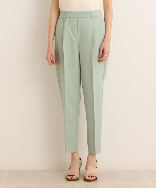 SHOO・LA・RUE（シューラルー）の「◆【SS-3L/美脚シルエット】オンにもオフにも○ テーパードパンツ（その他パンツ・レディース・ライトグリーン/ブラック/ライトベージュ/ブルー/レモンイエロー/モスグリーン/ピンク系/グレー系1/ブラウン系その他3・01/02/03/04/05/10）」の18枚目の写真