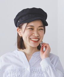 BEAMS HEART / ボタン付き マリンキャスケット