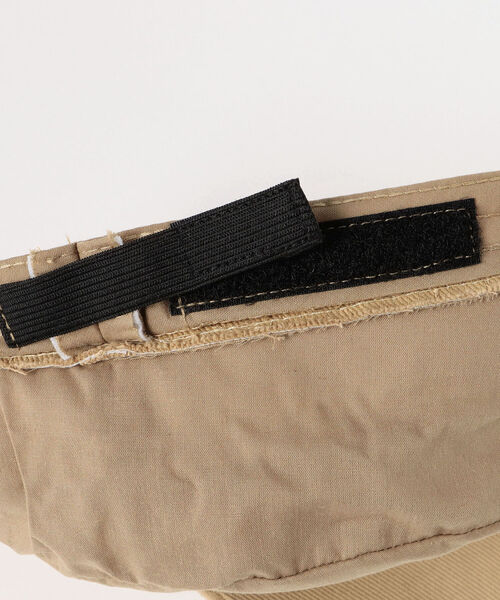 BEAMS HEART（ビームスハート）の「BEAMS HEART / ボタン付き マリンキャスケット（キャスケット・レディース・ブラック/ベージュ・FREE）」の5枚目の写真