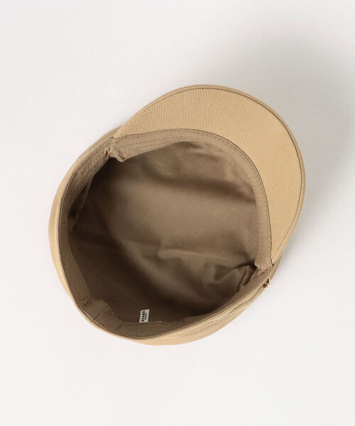 BEAMS HEART（ビームスハート）の「BEAMS HEART / ボタン付き マリンキャスケット（キャスケット・レディース・ブラック/ベージュ・FREE）」の10枚目の写真