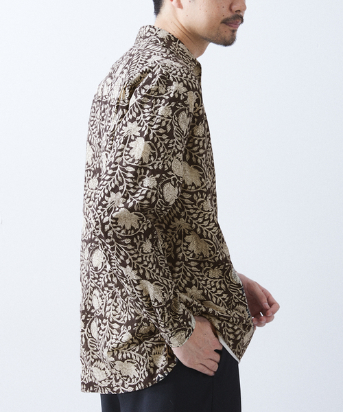 417 EDIFICE（フォーワンセブンエディフィス）の「【India print】プルオーバーシャツ（シャツ/ブラウス・メンズ・マルチ/その他3/その他11/その他15・MEDIUM/LARGE）」の10枚目の写真