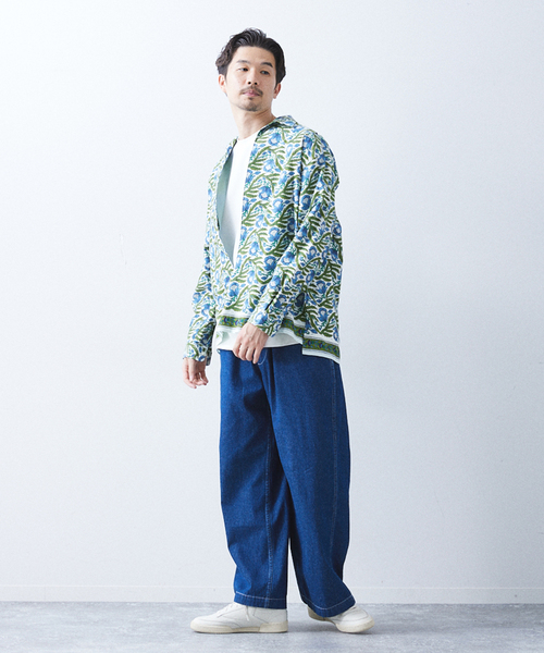 417 EDIFICE（フォーワンセブンエディフィス）の「【India print】プルオーバーシャツ（シャツ/ブラウス・メンズ・マルチ/その他3/その他11/その他15・MEDIUM/LARGE）」の12枚目の写真